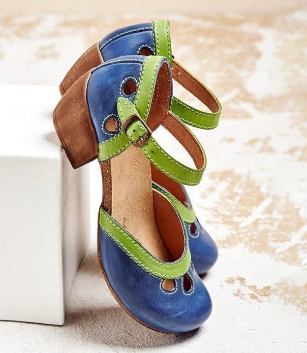 Carina | Comfortable Block Heel Sandals