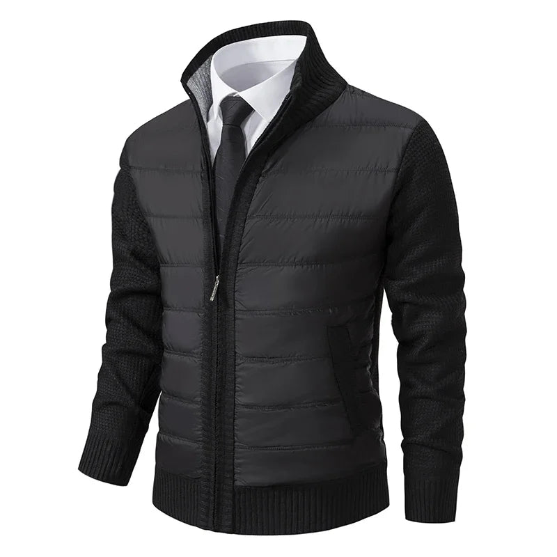 Versatile men's winter cardigan
