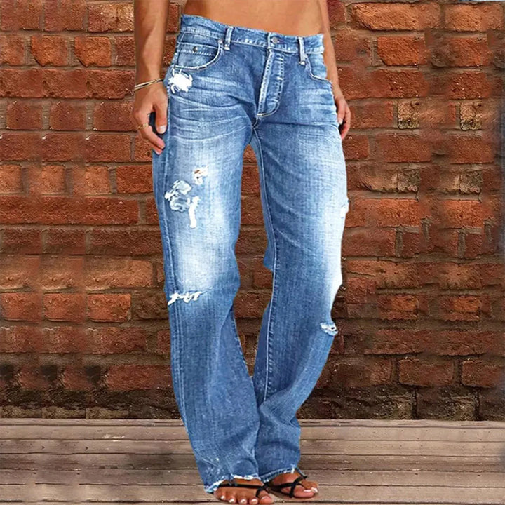 Viktoria | Loose Wide-Leg Denim Jeans