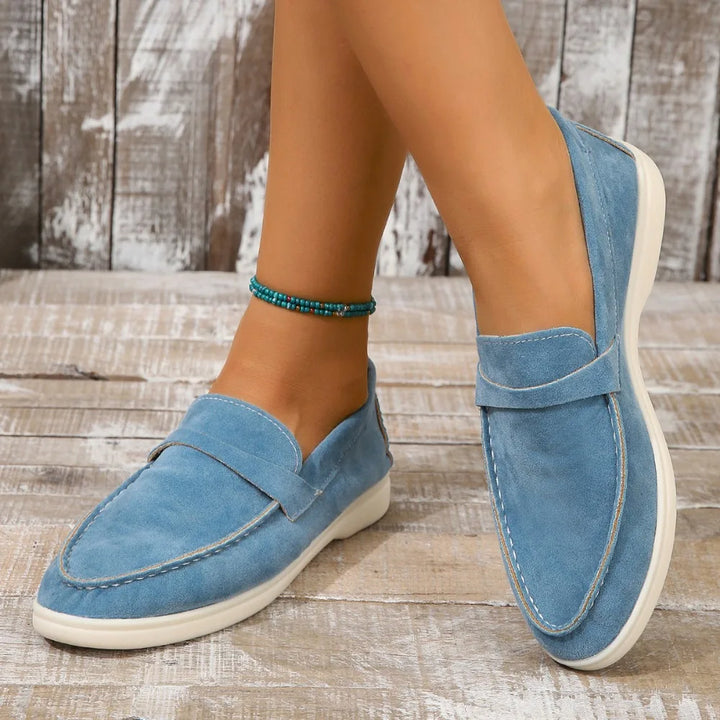 Hannah | Handmade Elegant Suede Moccasins