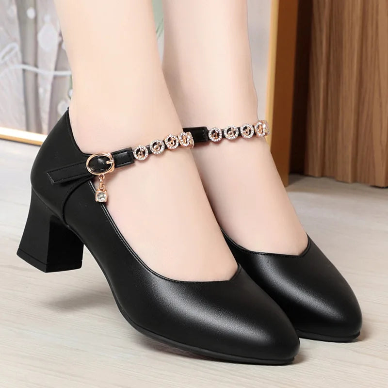 Zymara | Premium Patent Leather Pumps