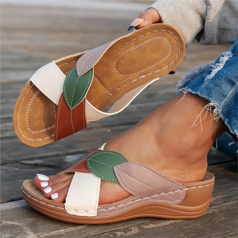 Nina | Handmade Wedge Sandals
