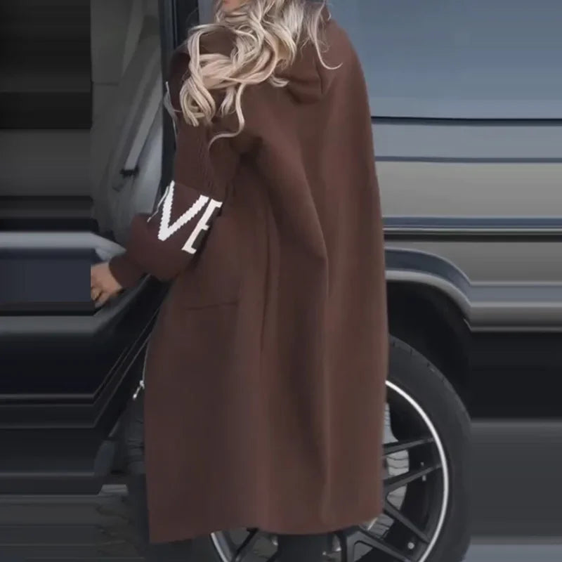 Rosana | Elegant Hooded Coatigan