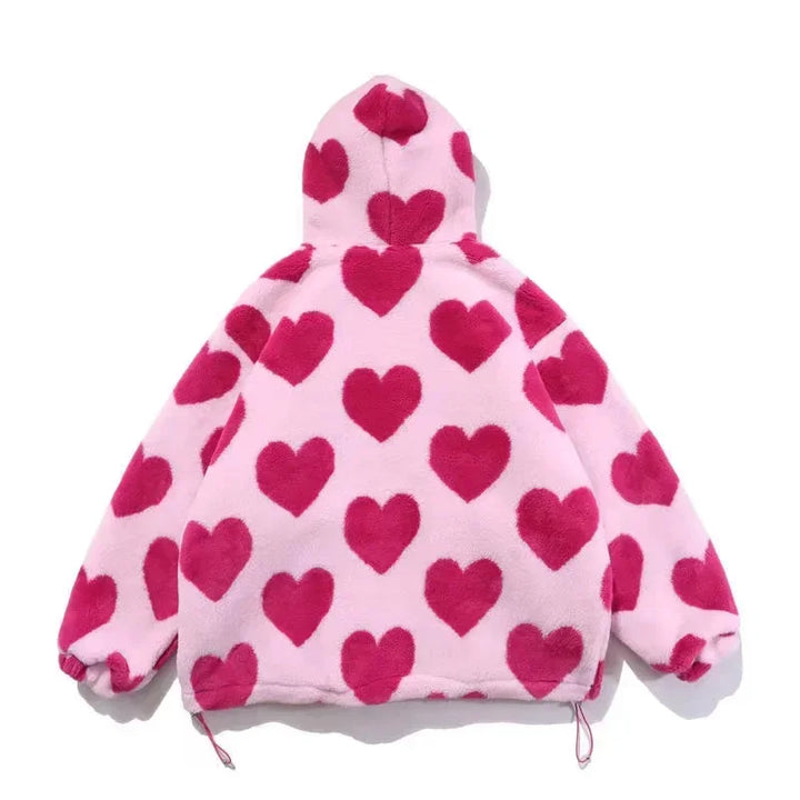 Maisie | Double-Sided Heart Coat - Unique Collection