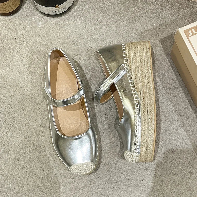 Verena | Premium Wedge Shoes with Buckle
