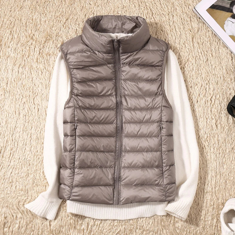 Galora – New Waterproof Vest with White Duck Down