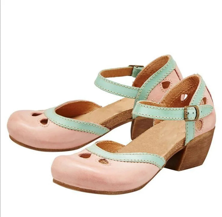Carina | Comfortable Block Heel Sandals