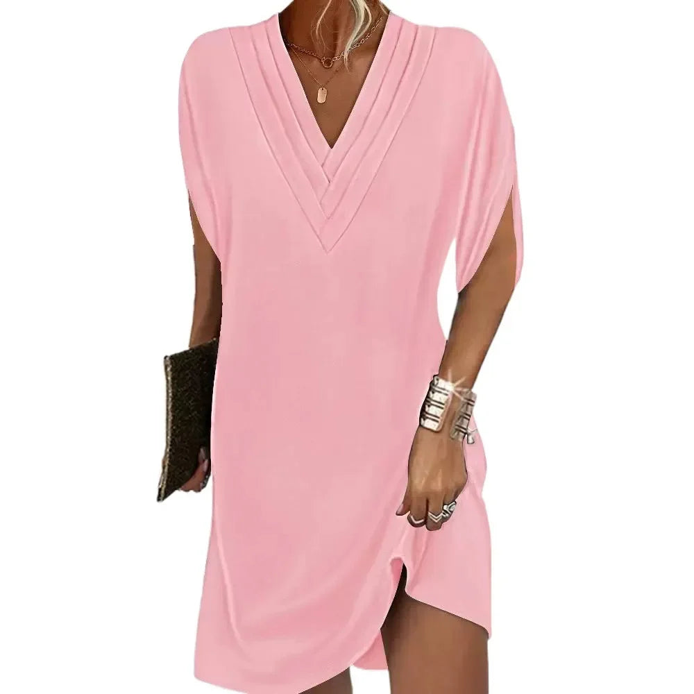 Amelia - Elegant Tummy Covering Dress