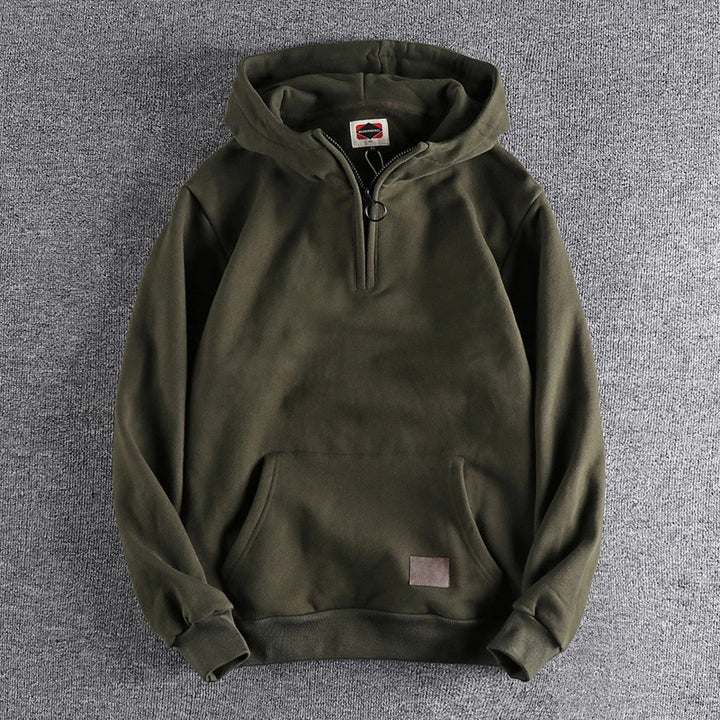 Zeke | Heavyweight Cotton Blend Hoodie