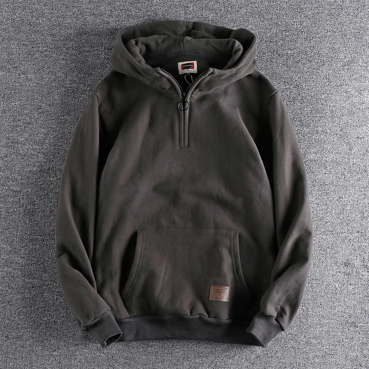 Zeke | Heavyweight Cotton Blend Hoodie