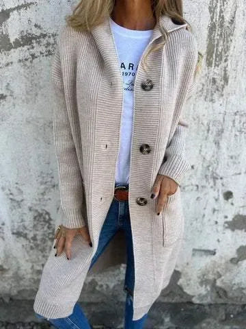 Frieda – Elegant knitted cardigan