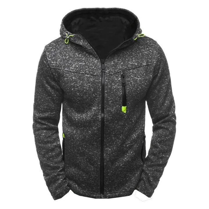Men's sporty hoodie jacket