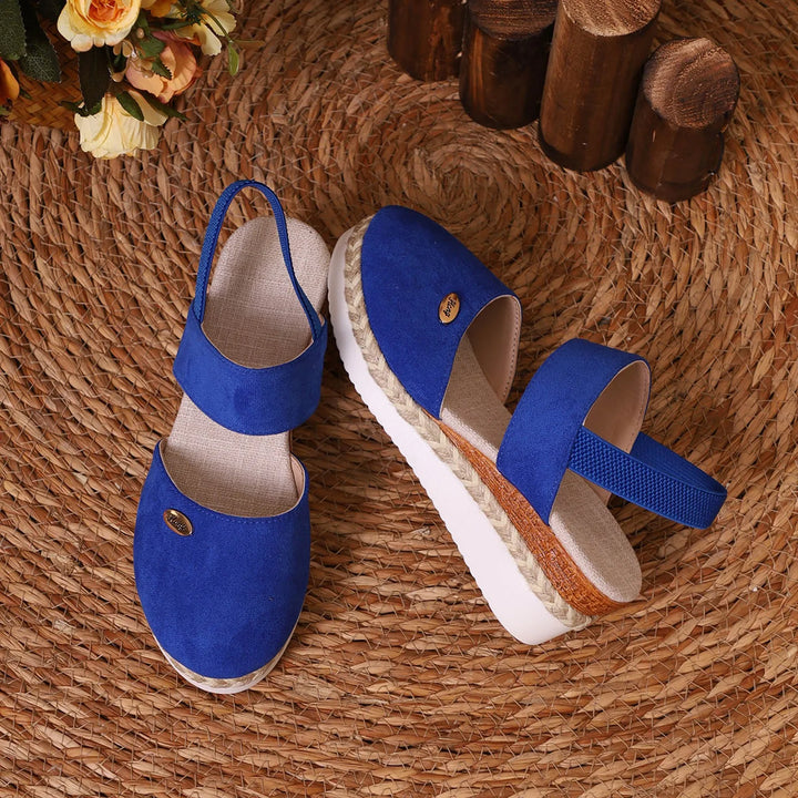 Gitta | Plus-Size Wedge Sandals