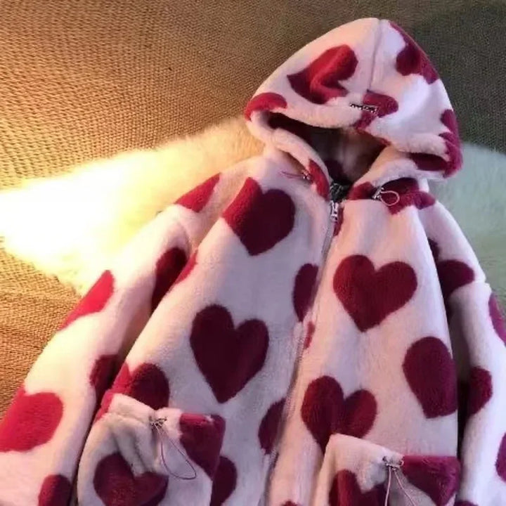 Maisie | Double-Sided Heart Coat - Unique Collection