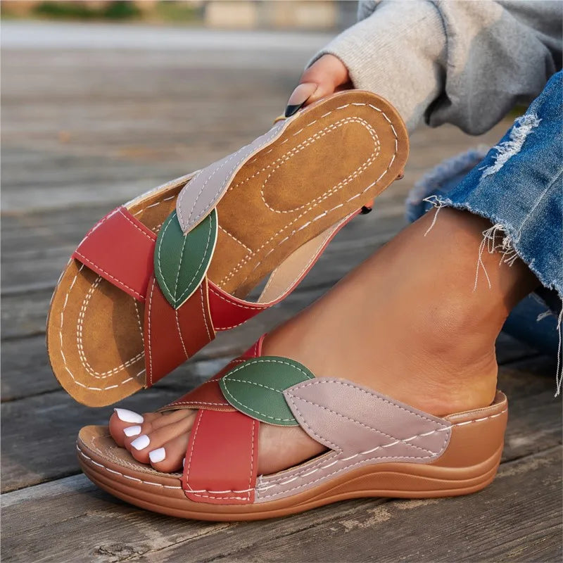 Nina | Handmade Wedge Sandals