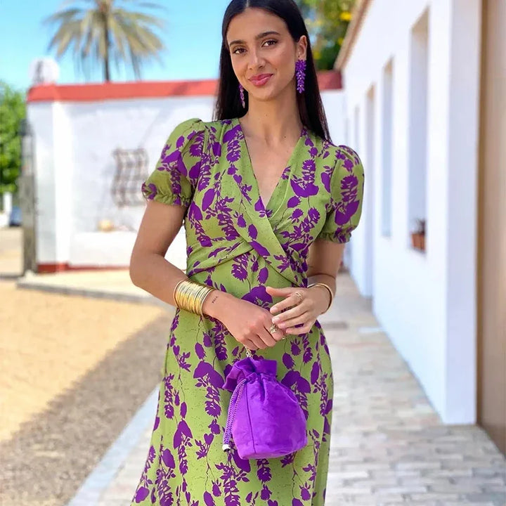Vivianne | Elegant Floral Dress