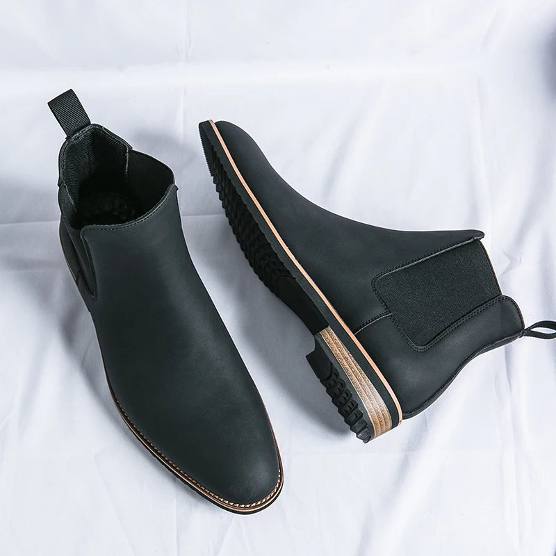 Kayden | Leather Chelsea Boots