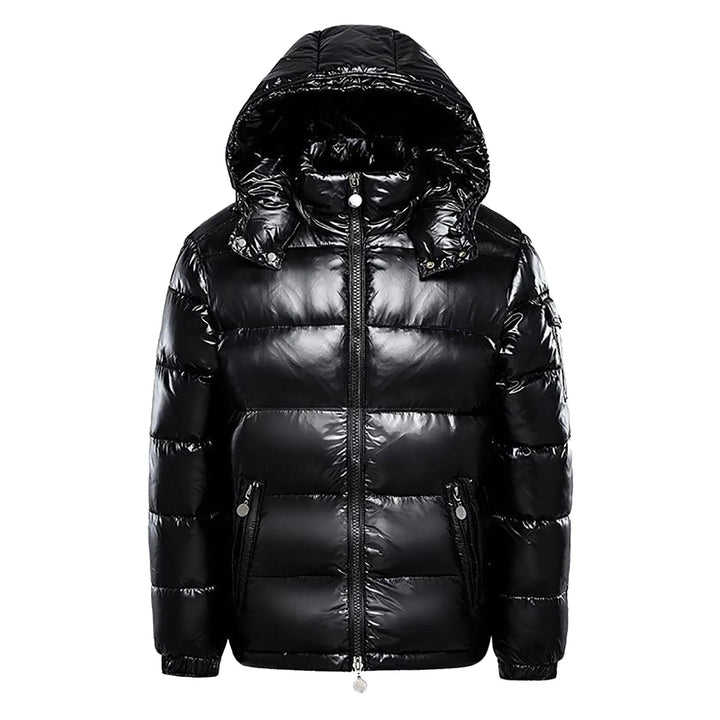 Warm men's puffer jacket