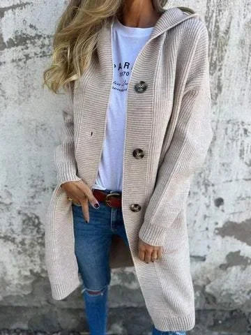 Frieda – Elegant knitted cardigan