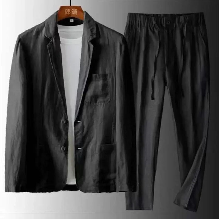 Ivan | Linen Blazer & Trousers Set