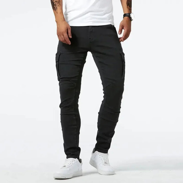 Metro Denim Cargo Jeans