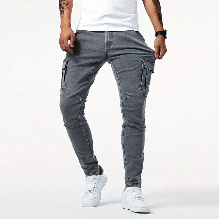 Metro Denim Cargo Jeans