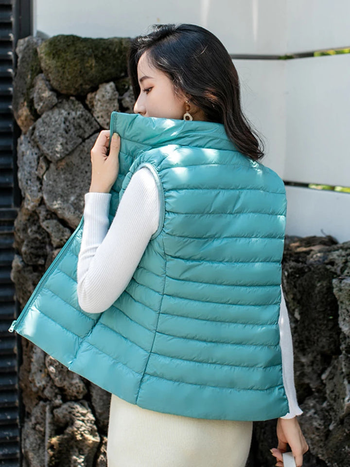 Galora – New Waterproof Vest with White Duck Down