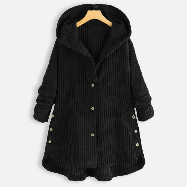 Niko – Corduroy Hooded Coat