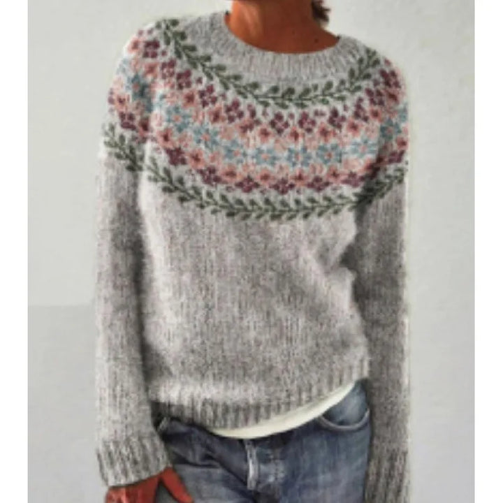 Yasmine | Retro autumn sweater