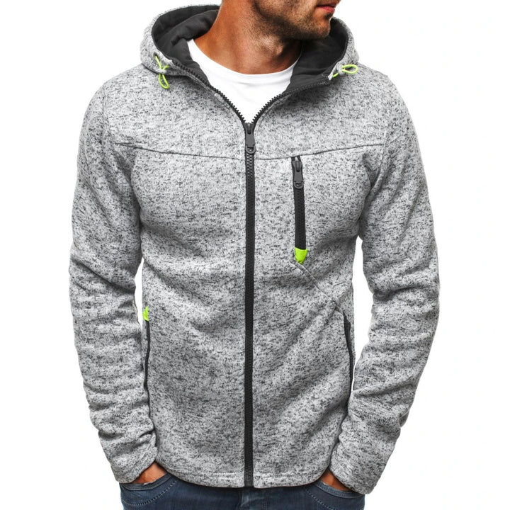 Men's sporty hoodie jacket