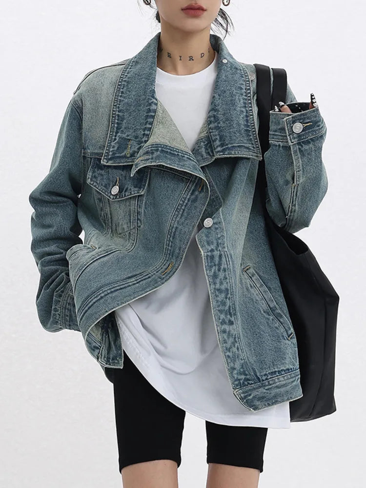 BELLA | ARTISTIC DENIM JACKET