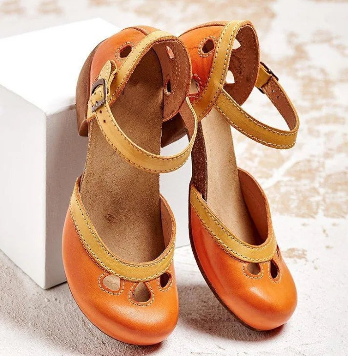Carina | Comfortable Block Heel Sandals