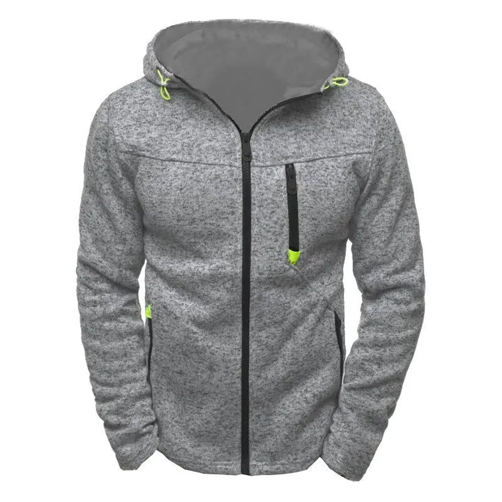 Men's sporty hoodie jacket