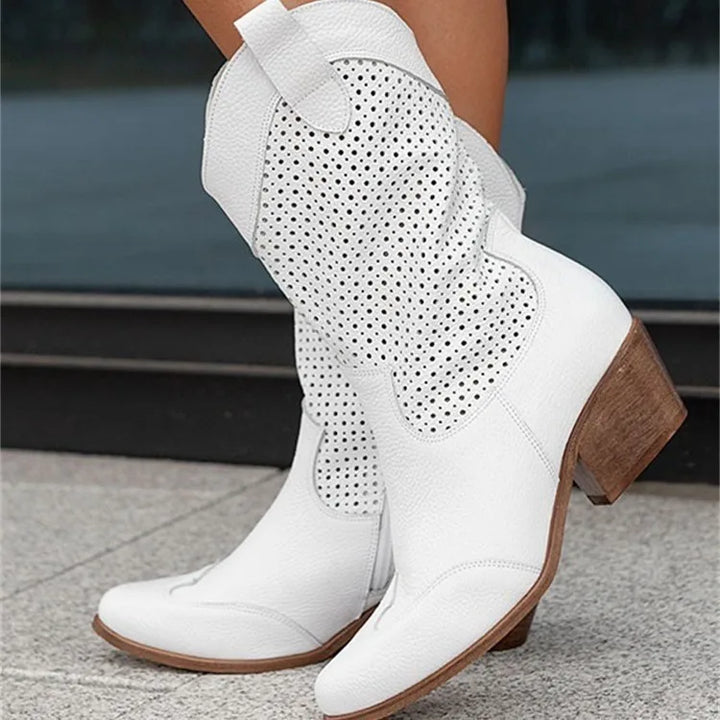 Rachel - Cowboy Style Orthopedic Boots