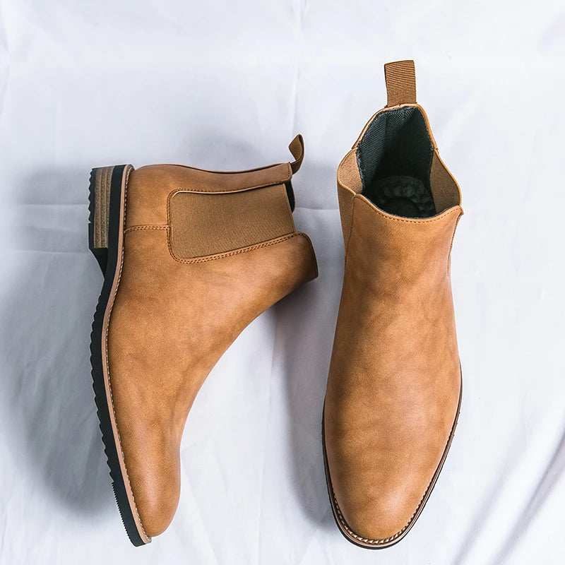 Kayden | Leather Chelsea Boots