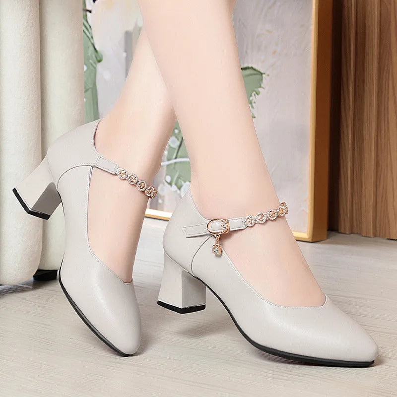 Zymara | Premium Patent Leather Pumps