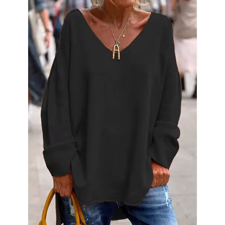 Paola | Elegant V-Neck Top