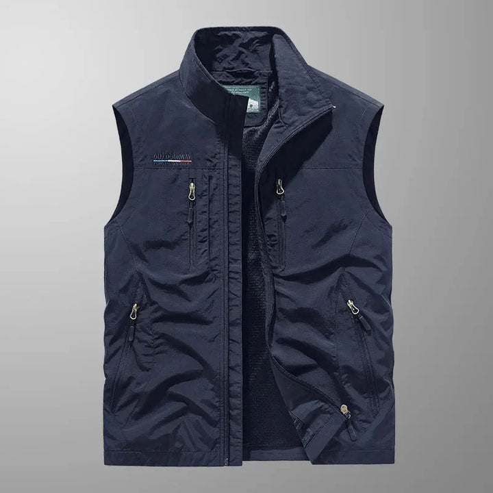 Vincent - Multi-Pocket Breathable Outdoor Cargo Vest