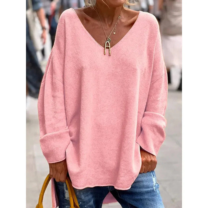 Paola | Elegant V-Neck Top