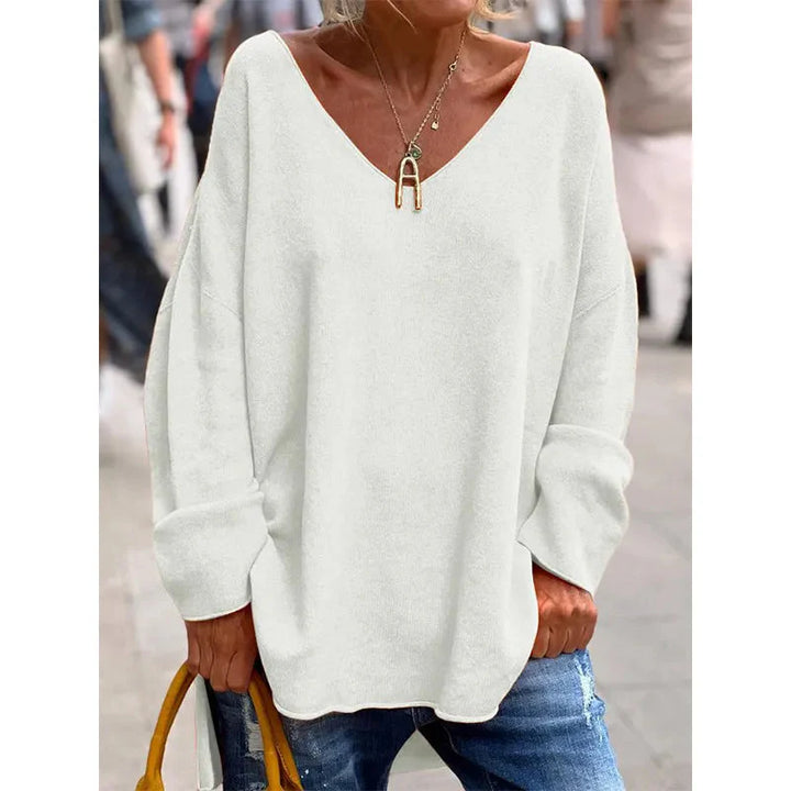 Paola | Elegant V-Neck Top